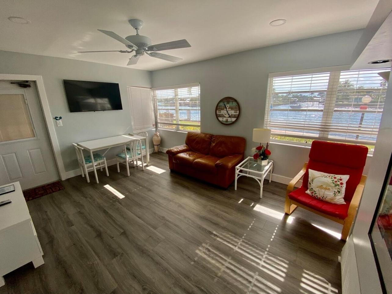 Studio Intracoastal Views! 5 Min Walk To The Beach Villa Pompano Beach Exterior foto